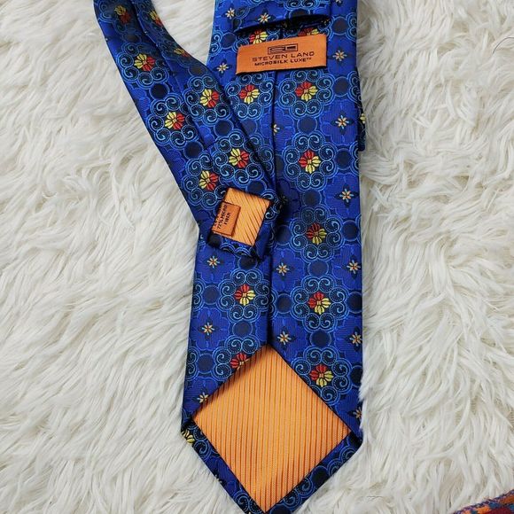 Steven Land Microsilk Luxe Necktie 61" NWOT - Picture 4 of 5